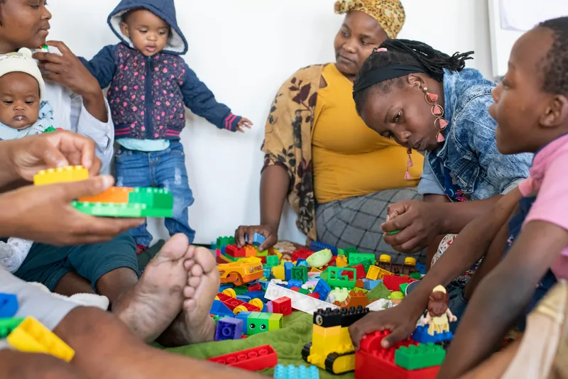 Children with Siyakwazi's disability support program