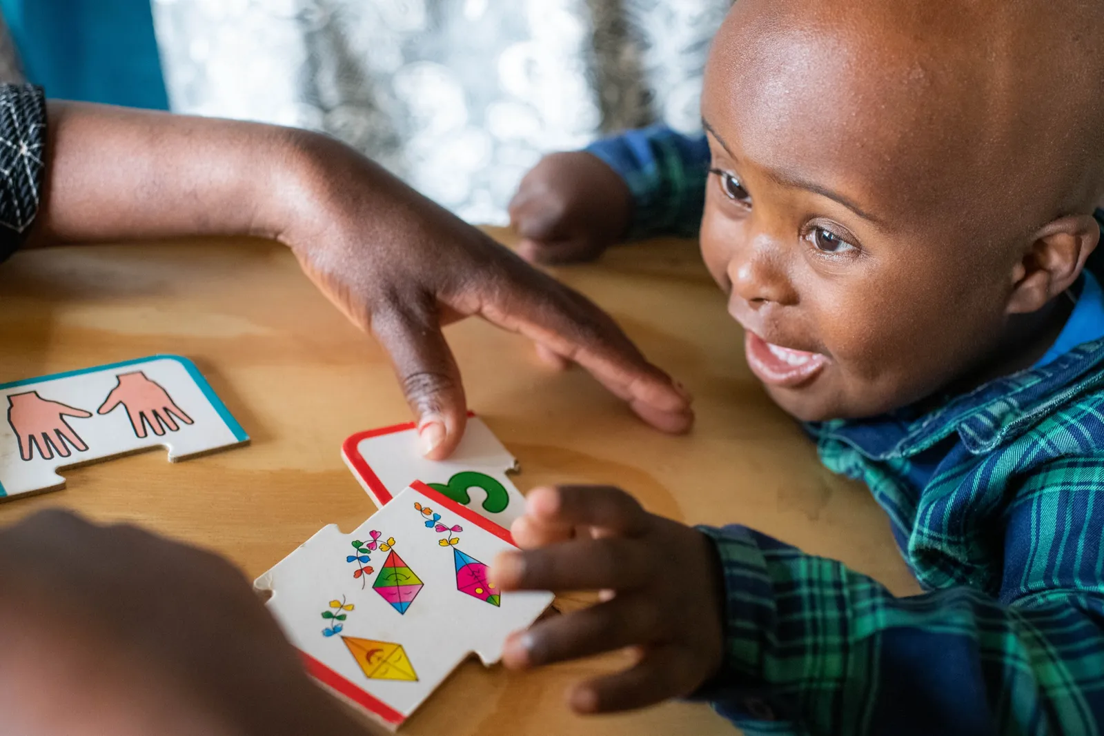 Children with Siyakwazi's disability support program